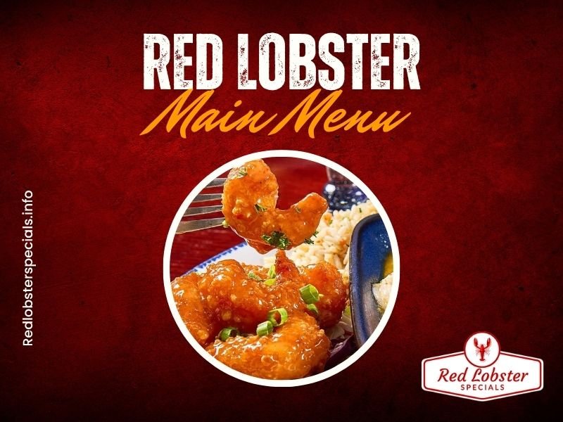 Red Lobster Main Menu