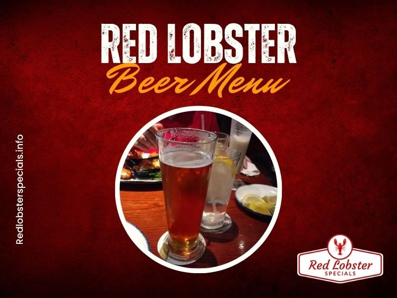 Red Lobster Beer Menu