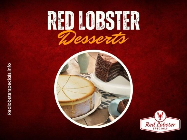 Red Lobster Desserts